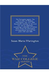 Farington Papers. the Shrievalty of William Ffarington, Esq.; A.D. 1636