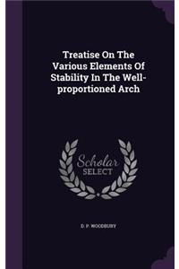 Treatise On The Various Elements Of Stability In The Well-proportioned Arch