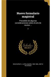 Nuevo formulario magistral