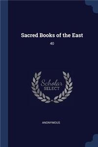 Sacred Books of the East