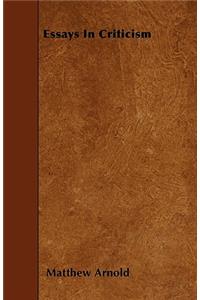 Essays In Criticism