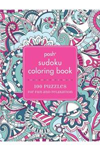 Posh Sudoku Adult Coloring Book