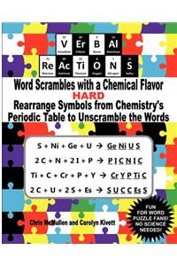 VErBAl ReAcTiONS - Word Scrambles with a Chemical Flavor (Hard)