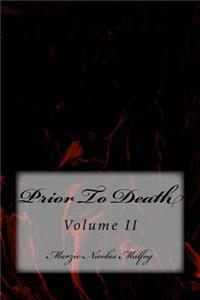 Prior To Death