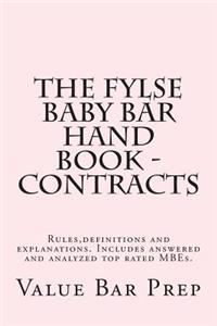 The FYLSE BABY BAR HAND BOOK - Contracts