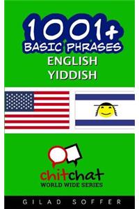 1001+ Basic Phrases English - Yiddish