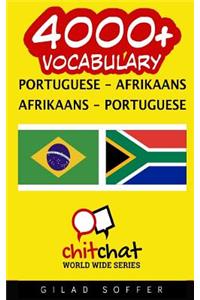 4000+ Portuguese - Afrikaans Afrikaans - Portuguese Vocabulary