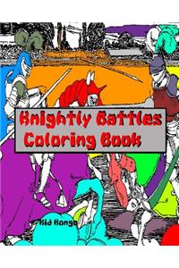 Knightly Battles Coloring Book