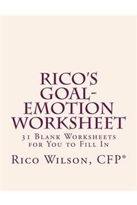Rico's Goal-Emotion Worksheet