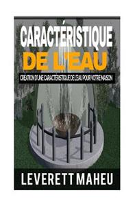 Caractéristique de l'eau