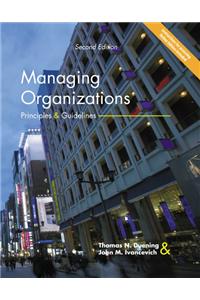 Managing Organizations: Principles & Guidelines