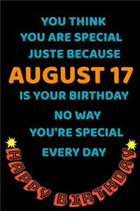 happy birthday August born