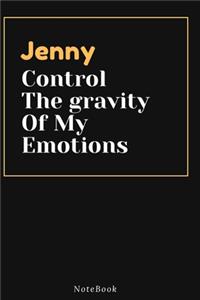 Jenny Control The gravity Of My Emotions