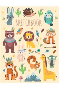 Sketchbook for Girls and Boys