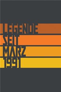 Legende seit März 1991