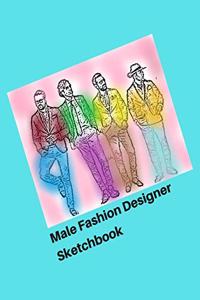 Male Fashion Designer SketchBook