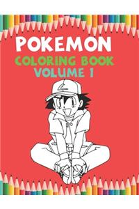 Pokemon Coloring Book Volume 1