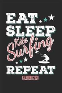 Eat Sleep Kitesurfing Repeat Calender 2020