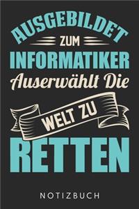 Ausgebildet Zum Informatiker Auserwählt Die Welt Zu Retten