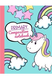 Primary composition notebook