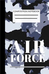 Air force Composition notebook