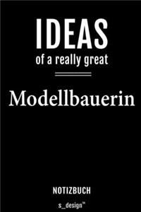 Notizbuch für Modellbauer / Modellbauerin