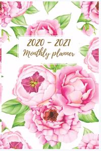 Monthly Planner 2020-2021