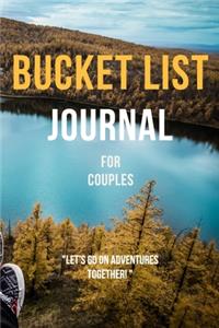 The Bucket List Journal For Couples