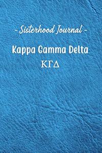 Sisterhood Journal Kappa Gamma Delta