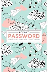 Internet Password Logbook - Journal - Libreta - Cahier - Taccuino - Notizbuch