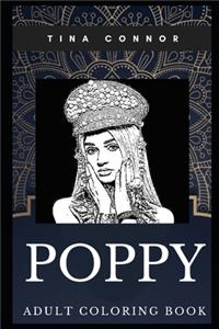 Poppy Adult Coloring Book