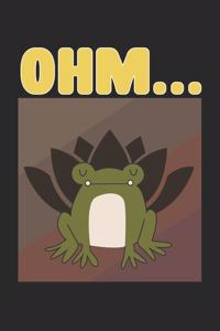 Ohm... Meditation Frog Calendar Planner 2020