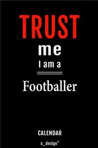 Calendar for Football Players / Footballer
