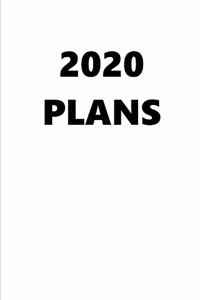 2020 Weekly Planner 2020 Plans White Color 134 Pages