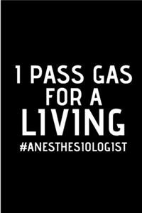 I pass gas for a living anesthesiologist