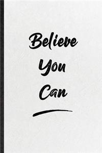 Believe You Can