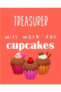 Treasurer - will work for cupcakes