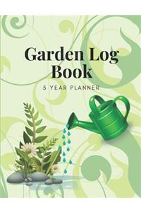 Garden Log Book 5 Year Planner