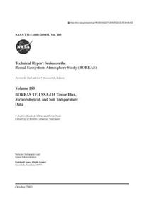 Boreas Tf-1 Ssa-OA Tower Flux, Meteorological, and Soil Temperature Data