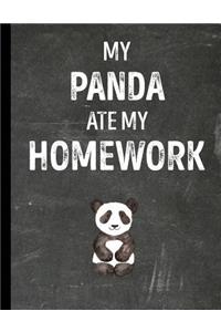 My Panda Ate My Homework