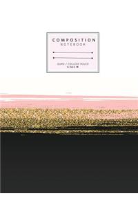 Composition notebook Quad /College ruled