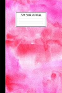Pink Dot Grid Journal
