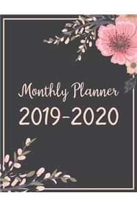 Monthly Planner 2019-2020