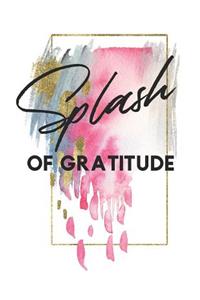 Splash of Gratitude