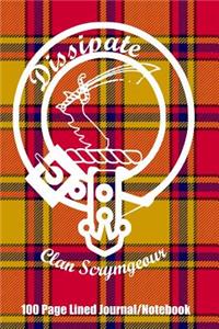 Clan Scrymgeour 100 Page Lined Journal/Notebook