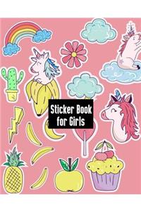 Sticker Book for Girls