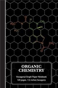 Organic Chemistry Hexagonal Graph Paper Notebook