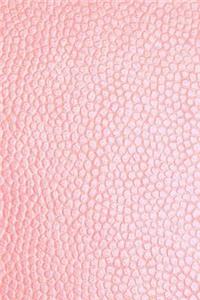 Pink Notebook Leather Style