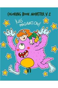 Coloring Book Monster V.2 Kids Imagination