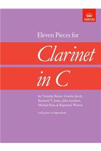 Eleven Pieces for Clarinet in C